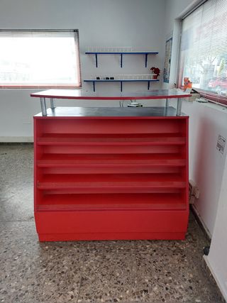 Mueble mostrador para tienda 