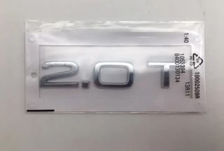 EMBLEMA LATERAL O TRASERO AUDI 2.0T