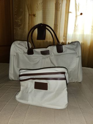 set viaggio borsone e pochette