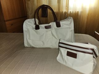 set viaggio borsone e pochette