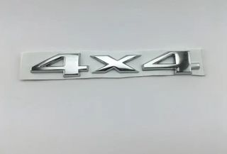 EMBLEMA 4X4 TODO TERRENO CROMADO
