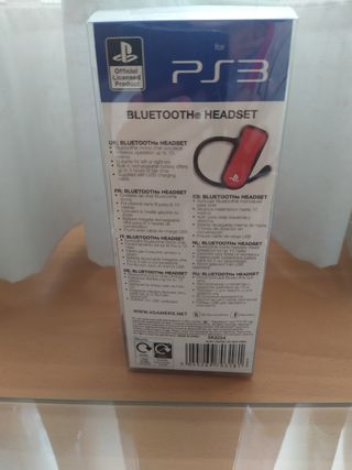 Bluetooth headset para PlayStation3, android y iPh