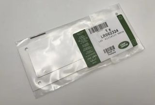 EMBLEMA SUPERCHARGED LAND ROVER