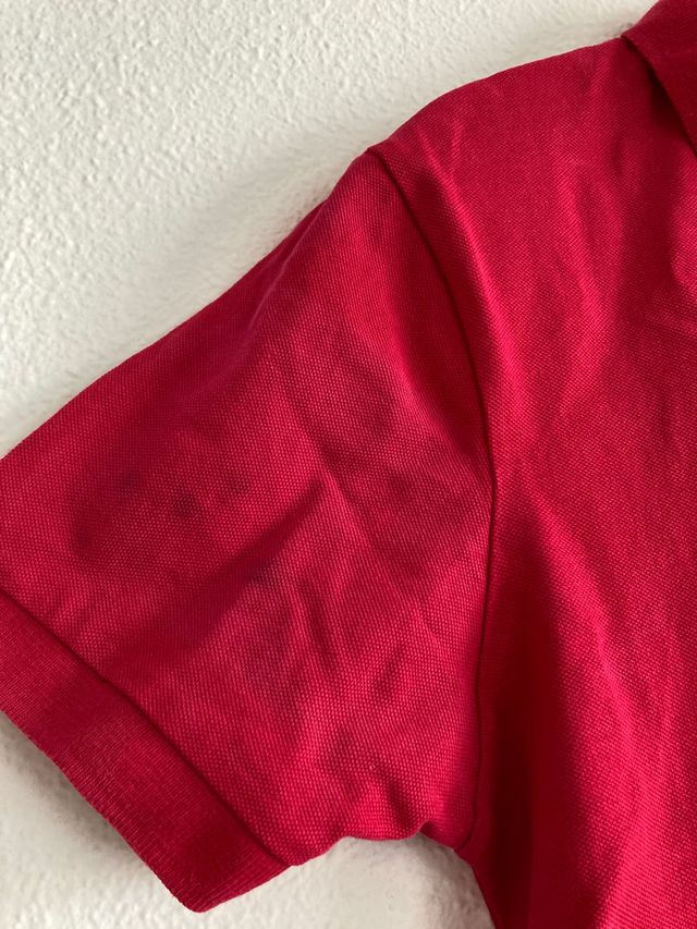 Polo Rojo. Álvaro Moreno. Tall XS