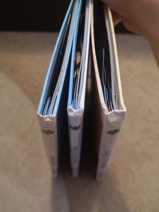 lote de 3 libros 3D pop up, vive una aventura