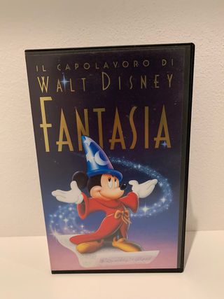 Vhs Fantasia Walt Disney