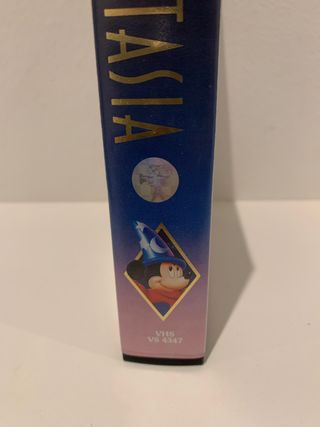 Vhs Fantasia Walt Disney