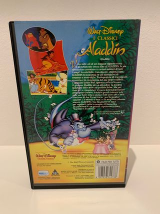 Vhs Aladdin Walt Disney