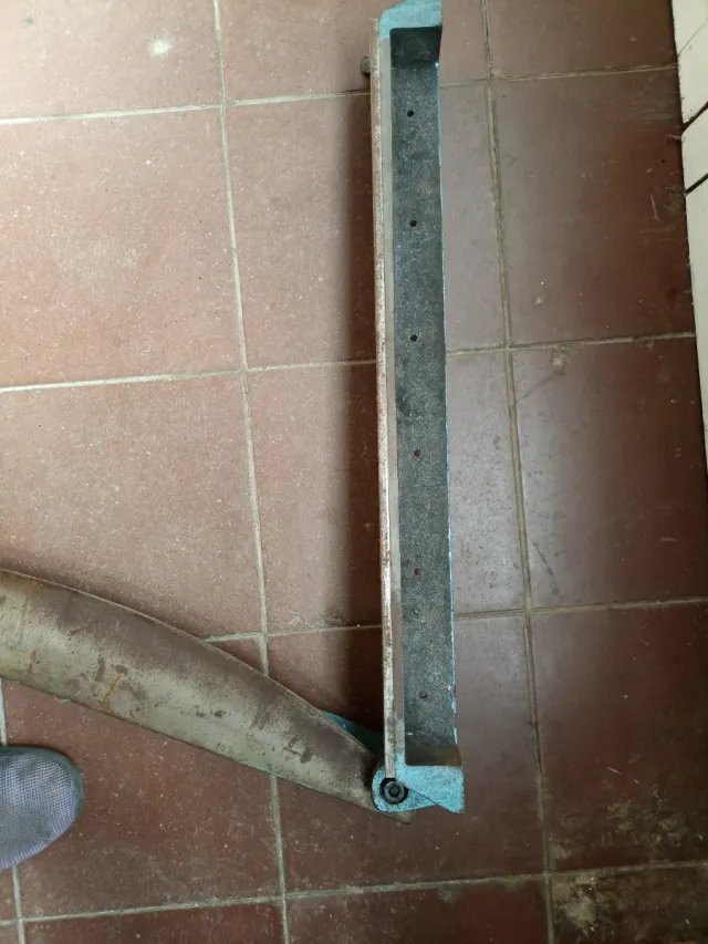 Guillotina Cizalla manual antigua