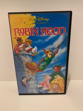Vhs Robin Hood Walt Disney