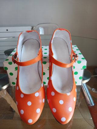 Zapatos de flamenca