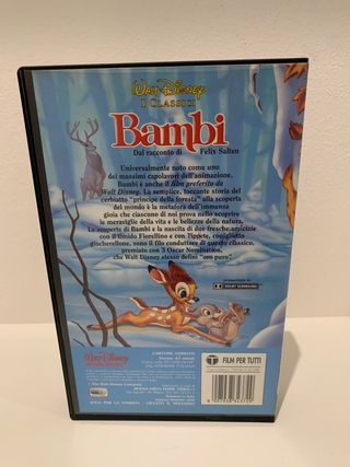 Vhs Bambi Walt Disney
