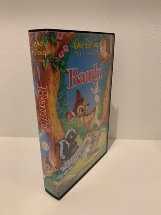 Vhs Bambi Walt Disney