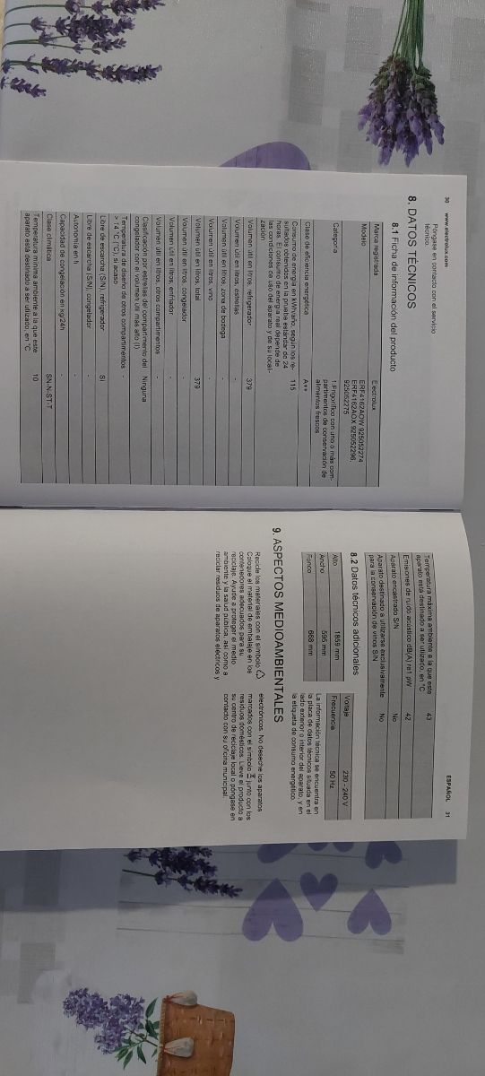 Frigorifico Electrolux