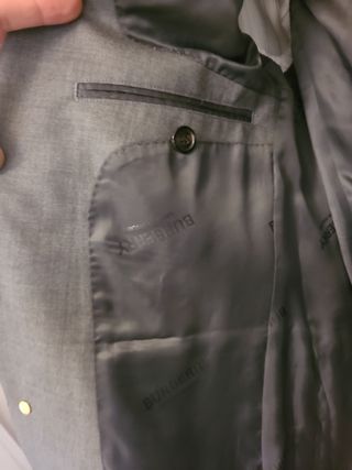 Blazer burberry original talla 48 