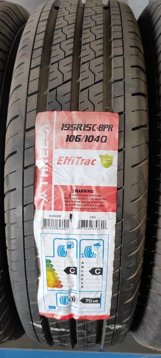 Neumáticos nuevos 195 R15 C
