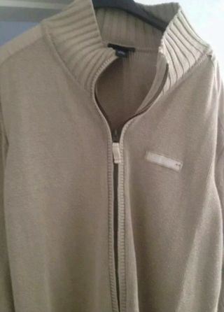 felpa con zip H&M cotone xl 