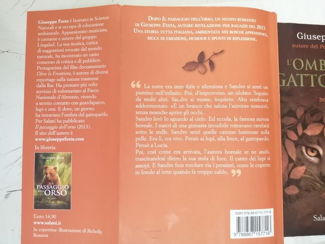 Libro, "L'OMBRA DEL GATTOPARDO"