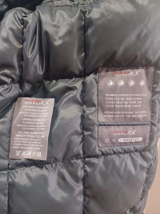 Anorac sky caballero plumas de ganso.