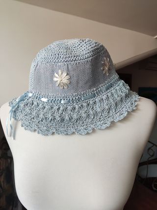 cappello donna azzurro