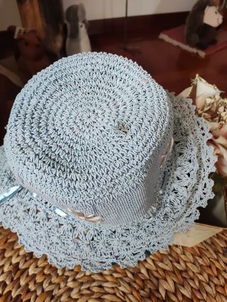 cappello donna azzurro