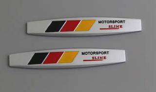 EMBLEMA LOGOS AUDI SLINE MOTORSPORT GERMANY