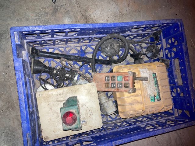 Receptor i mando a distancia grua torre