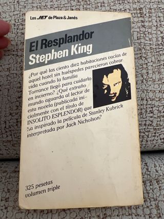 Libro "El resplandor"