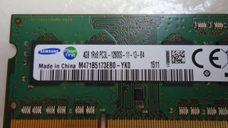 Tarjeta Samsung Ram Memory 4Gb DRR3