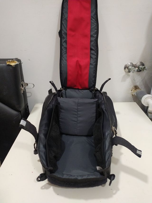 alforja con soporte para tija