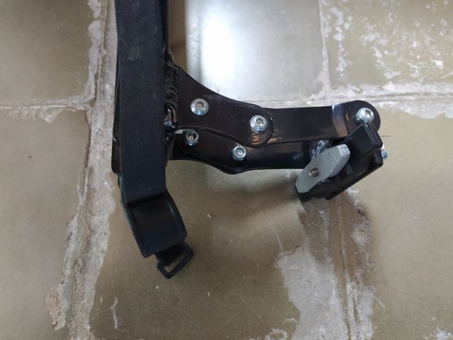 alforja con soporte para tija