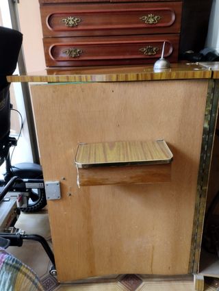 Máquina de coser Singer.