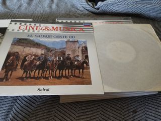 colección de vinilos CINE&MUSICA (1987-1988)