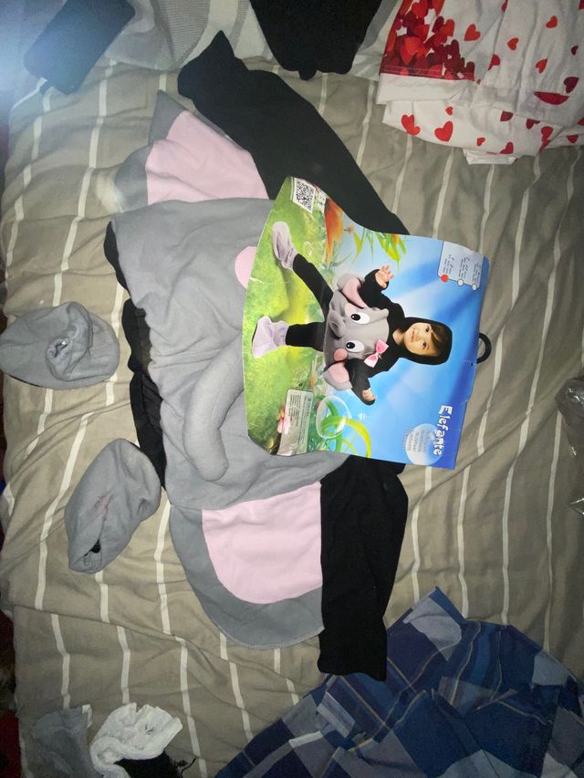 Disfraz elefante niña