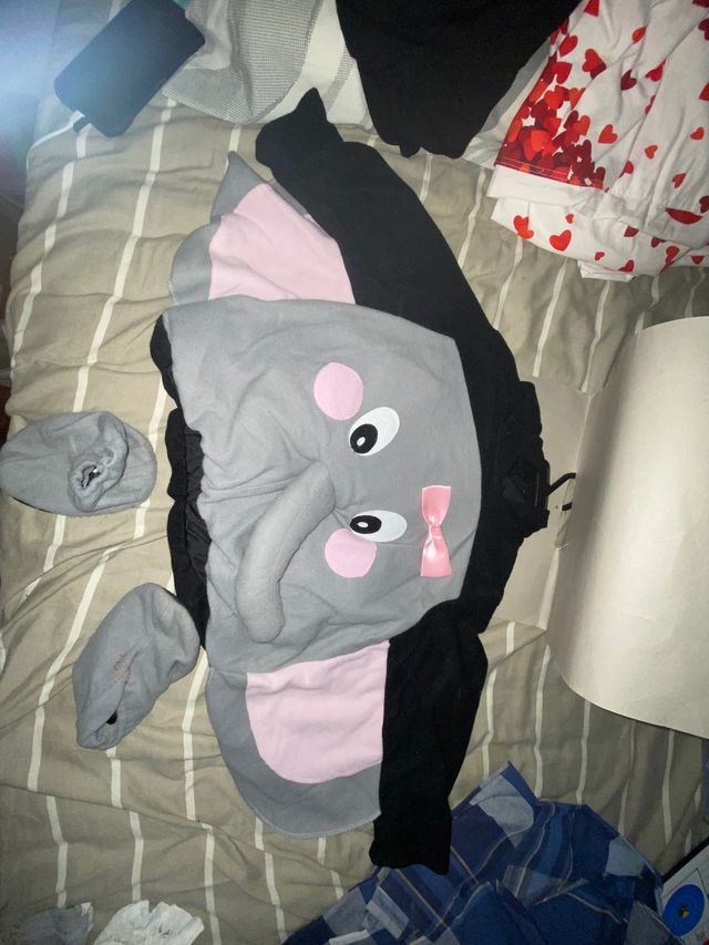 Disfraz elefante niña