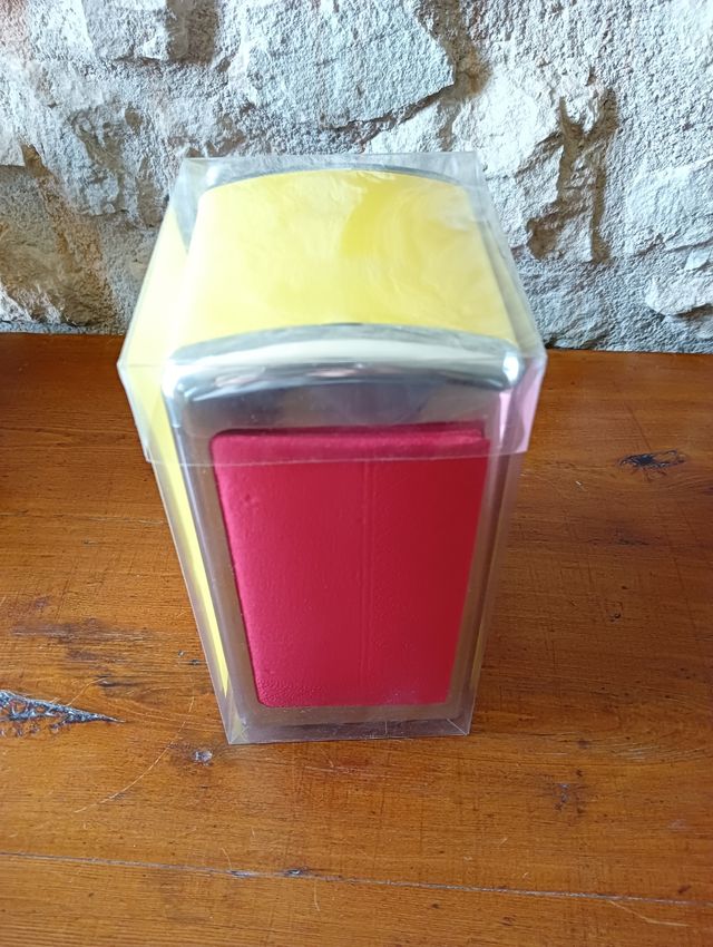 Servilletero metal vintage