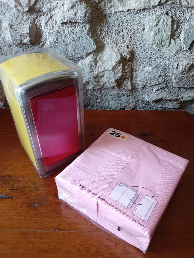 Servilletero metal vintage