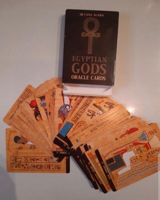 Cartas Egipto Oráculo Dioses egipcios. Muy bonitas