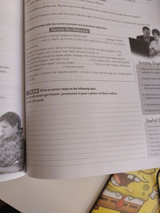 Libro inglés Workbook Contrast 1° Bachillerato