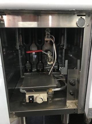 Freidora a gas nueva