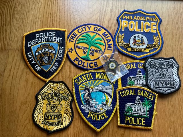 Parches Policia Usa