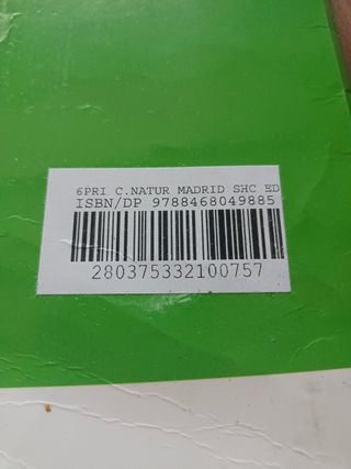 libro de texto,naturales y cuadernillo