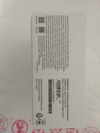 CAJA VACÍA AIRPODS PRO