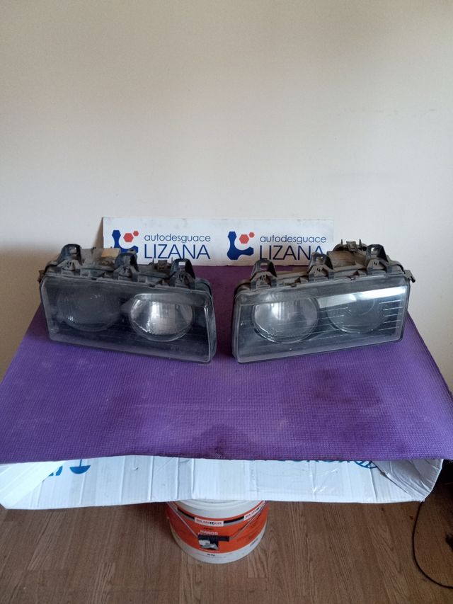 Faros delanteros izquierdo y derecho BMW E36
