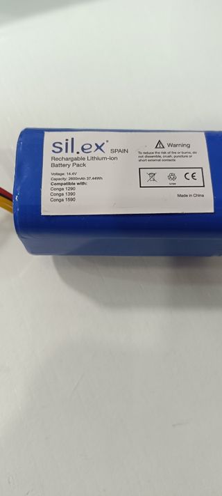 baterías para barredoras cecotec  roverta etc