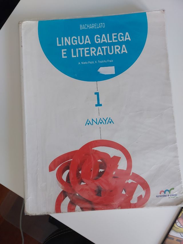 Libro Lingua galega e literatura 1 ° Bachillerato 