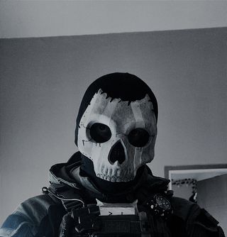 mascara ghost call of duty