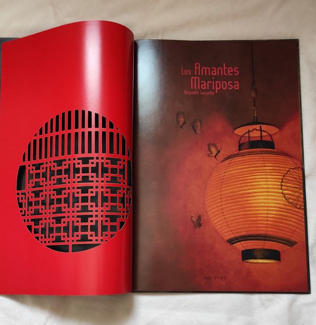 libro ilustrado Los Amantes Mariposa Benjamin Laco