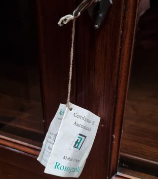 Vetrinetta Rossignoli vintage anni 60'