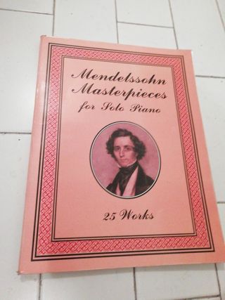 Mendelssohn 25 masterpieces for Sólo Piano